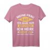 Meine Frau sagt ich habe nur zwei Fehler Männer Spruch T-Shirt – Lustiges Geschenk für Ehemann, Vatertag & Männerabend mit Sarkasmus