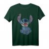 Lilo & Stitch HapDog T-Shirt - Offiziell lizenzierte Disney Kleidung mit Sitzendem Stitch Portrait