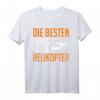 Herren Helikopter Opa T-Shirt - Großvater mit Hubschrauber-Motiv für Piloten, Modellbauer & Helikopter-Enthusiasten