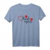 Damen Hundemama T-Shirt mit Herz & Pfoten - Lustiges Geschenk für Hundeliebhaberinnen zu Geburtstag, Weihnachten, Muttertag & mehr