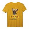 Belgische Malinois Mama Sonnenblume Sommer Hund Mama Frauen T-Shirt – Perfektes Geschenk für Hundeliebhaber, Muttertag, Vatertag & Feiertage