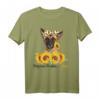 Belgische Malinois Mama Sonnenblume Sommer Hund Mama Frauen T-Shirt – Perfektes Geschenk für Hundeliebhaber, Muttertag, Vatertag & Feiertage