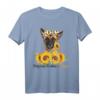 Belgische Malinois Mama Sonnenblume Sommer Hund Mama Frauen T-Shirt – Perfektes Geschenk für Hundeliebhaber, Muttertag, Vatertag & Feiertage