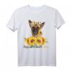 Belgische Malinois Mama Sonnenblume Sommer Hund Mama Frauen T-Shirt – Perfektes Geschenk für Hundeliebhaber, Muttertag, Vatertag & Feiertage
