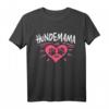 Hundemama Hunde-Mama Frauchen T-Shirt - Stilvolles Geschenk für Hundeliebhaberinnen