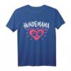 Hundemama Hunde-Mama Frauchen T-Shirt - Stilvolles Geschenk für Hundeliebhaberinnen