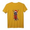 Gordon Setter Weihnachts-Schneeschichten & Weihnachtsmann-Hund T-Shirt – Lustiges Hundegrafikdesign für Familie, Freunde & Hundeliebhaber zu Weihnachten