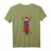 Gordon Setter Weihnachts-Schneeschichten & Weihnachtsmann-Hund T-Shirt – Lustiges Hundegrafikdesign für Familie, Freunde & Hundeliebhaber zu Weihnachten