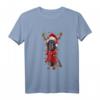 Gordon Setter Weihnachts-Schneeschichten & Weihnachtsmann-Hund T-Shirt – Lustiges Hundegrafikdesign für Familie, Freunde & Hundeliebhaber zu Weihnachten