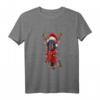 Gordon Setter Weihnachts-Schneeschichten & Weihnachtsmann-Hund T-Shirt – Lustiges Hundegrafikdesign für Familie, Freunde & Hundeliebhaber zu Weihnachten