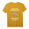 Weimaraner Glitzer Hundehalter Geschenk Gassi Fun T-Shirt – Lustiges Hundebesitzer-Shirt für Gassi, Geburtstag & Weihnachten