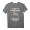 Weimaraner Glitzer Hundehalter Geschenk Gassi Fun T-Shirt – Lustiges Hundebesitzer-Shirt für Gassi, Geburtstag & Weihnachten