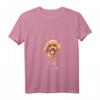 Pudel Hundemama T-Shirt mit V-Ausschnitt – Lustiges Geschenk für Hundeliebhaber, Hundehalter und Hundemütter zu Weihnachten & Geburtstag