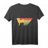 Retro Mops Hund Geschenk - Vintage Mops Mama Papa T-Shirt für Hundeliebhaber & Hundefans