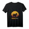 Damen Pomsky Mom Mama Mama Vintage Retro-Hund Frauengeschenk T-Shirt mit V-Ausschnitt – Lustiges Hundemutter-Design für stilbewusste Hundeliebhaberinnen