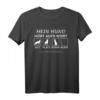 Mein Hund hört aufs Wort T-Shirt für Schäferhund-Mamas - Lustiges Hundedesign als Geschenk für Hundehalter & Hundeliebhaber