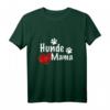 Hunde Mama Herz und Pfoten T-Shirt – Perfektes Geschenk für Hundeliebhaberinnen, Mütter & Gassirunden