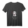 Damen DALMATINA MOM DALMATINER Hundemama T-Shirt mit V-Ausschnitt – Perfekt für Gassi, Hundeschule & als Geschenk für Hundeliebhaber