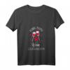 Damen Hunde-Mama Weinliebhaberin T-Shirt mit V-Ausschnitt – Perfektes Geschenk für Hundeliebhaberinnen und Weinfans zum Geburtstag & Weihnachten