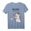 Englische Bulldogge Mom Hunde Mama Frauchen T-Shirt - Perfektes Geschenk für Bulldoggen Liebhaber, Hundemamas und Züchter