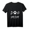 Dog Mom T-Shirt für Frauen - Lustiges Hunde Mama Geschenk Pullover Hoodie für Weihnachten & Geburtstag