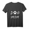 Dog Mom T-Shirt für Frauen - Lustiges Hunde Mama Geschenk Pullover Hoodie für Weihnachten & Geburtstag