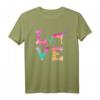Bunte Whippet Hund Love-r Dad Mama T-Shirt – Lustiges Geschenk für Hundeliebhaber zu Muttertag, Geburtstag & Weihnachten