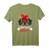 Dackel Mama Frauen T-Shirt - Süßes Dackelmotiv mit Brille und Kopftuch, ideales Geschenk für Hundeliebhaberinnen und Dackelzuchtfans
