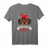Dackel Mama Frauen T-Shirt - Süßes Dackelmotiv mit Brille und Kopftuch, ideales Geschenk für Hundeliebhaberinnen und Dackelzuchtfans