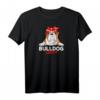Englische Bulldogge Mama Bully Hunde Frauchen Geschenkidee Raglan – Perfekt für Bulldoggenbesitzer, Züchter und Hundeliebhaber