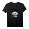 Malteser Personal Stalker lustiges T-Shirt für Hundemamas mit Spruch – Perfektes Geschenk für Malteser-Liebhaberinnen