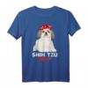 Shih Tzu Mama T-Shirt - Lustiges Hunde-Motiv Geschenkidee für Hundeliebhaberinnen, Frauen & Mädchen im Vintage Style