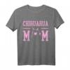 Chihuahua Hunde Mama T-Shirt - Klassisch geschnitten, doppelt genähter Saum, perfektes Geschenk für Hundemütter