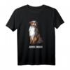 Aussie Mama Australian Shepherd Motiv Rasse Spruch Hundemama T-Shirt – Perfekt für Hundeliebhaber, Frauen & Kinder zum Geburtstag, Muttertag & Weihnachten