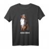 Aussie Mama Australian Shepherd Motiv Rasse Spruch Hundemama T-Shirt – Perfekt für Hundeliebhaber, Frauen & Kinder zum Geburtstag, Muttertag & Weihnachten