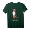 Aussie Mama Australian Shepherd Motiv Rasse Spruch Hundemama T-Shirt – Perfekt für Hundeliebhaber, Frauen & Kinder zum Geburtstag, Muttertag & Weihnachten