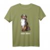 Aussie Mama Australian Shepherd Motiv Rasse Spruch Hundemama T-Shirt – Perfekt für Hundeliebhaber, Frauen & Kinder zum Geburtstag, Muttertag & Weihnachten