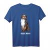 Aussie Mama Australian Shepherd Motiv Rasse Spruch Hundemama T-Shirt – Perfekt für Hundeliebhaber, Frauen & Kinder zum Geburtstag, Muttertag & Weihnachten