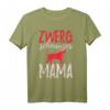 Zwergschnauzer Hund T-Shirt für Hundebesitzer & Hundemamas – Klassisch geschnitten, doppelt genähter Saum