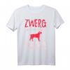 Zwergschnauzer Hund T-Shirt für Hundebesitzer & Hundemamas – Klassisch geschnitten, doppelt genähter Saum