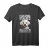Malteser Personal Stalker lustiges niedliches Hundemotiv T-Shirt für Malteser-Mütter – Perfektes Geschenk für Hundeliebhaberinnen