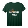 Rottweiler Mama Geschenk für Hundemamas & Frauchen - Lustiges Hundemotiv T-Shirt für Hundehalterinnen, Kinder & Damen
