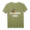 Rottweiler Mama Geschenk für Hundemamas & Frauchen - Lustiges Hundemotiv T-Shirt für Hundehalterinnen, Kinder & Damen
