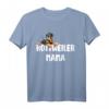 Rottweiler Mama Geschenk für Hundemamas & Frauchen - Lustiges Hundemotiv T-Shirt für Hundehalterinnen, Kinder & Damen