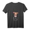 Damen WINDHUND Mama Hundemama T-Shirt mit V-Ausschnitt – Lustiges Hunde Mama Outfit für Gassi, Hundeschule & als Geschenk