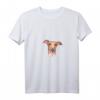 Damen WINDHUND Mama Hundemama T-Shirt mit V-Ausschnitt – Lustiges Hunde Mama Outfit für Gassi, Hundeschule & als Geschenk