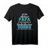 Ich bin stolzer Papa eines wahnsinnig fantastischen Sohns T-Shirt – Perfektes Geschenk für Väter und Eltern zur Geburt, Babyshower oder Muttertag