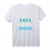 Ich bin stolzer Papa eines wahnsinnig fantastischen Sohns T-Shirt – Perfektes Geschenk für Väter und Eltern zur Geburt, Babyshower oder Muttertag