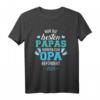 Besten Papas werden zum Opa befördert 2023 T-Shirt – Perfekt für Schwangerschaftsverkündung und Babyfreude