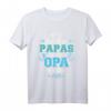 Besten Papas werden zum Opa befördert 2023 T-Shirt – Perfekt für Schwangerschaftsverkündung und Babyfreude